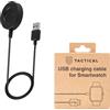 TACTICAL BASETTA CARICABATTERIE ORIGINALE USB PER HUAWEI WATCH GT - GT 2 - HONOR MAGIC 2 BLACK
