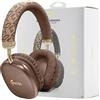 Guess Cuffie Bluetooth In-Eargubhk1Gctcsw Marrone/Marrone Gcube Metallic Script Logo