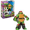 Playmates TORTUGAS NINJA Action figure trasformabile in veicolo, trasforma Raph in UNA motocicletta a 2 ruote, 2 bambole da collezione, personaggi mobili, famosi (TU845100)