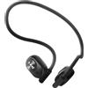 LinQ, cuffie wireless dal design sportivo con archetto da collo aperto e controllo tattile, nero