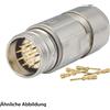 Hummel SET HUMMEL incl. contatti M23 Connettore di accoppiamento segnale, inserto a crimpare diritto Numero di poli 11+PE, uscita cavo maschio