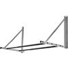 VEVOR Porta pneumatici pieghevole da parete Regolabile da 32" a 48" Scaffale portaoggetti per garage