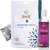 Vibratissimo AMOR Set di preservativi e gel lubrificante Premium - | partner ideali del buon sesso 100 preservativi Ø 49 mm + Vibratissimo Play Gel med 250 ml