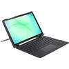Dux Ducis, custodia per tastiera Bluetooth per Galaxy Tab A11 Plus / A9 Plus, con illuminazione, colore nero