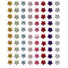 Artemio - Strass Adesivi a Forma di Fiore, 80 Pezzi