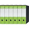 Esselte OXFORD G85 Registratore con Custodia Dorso 8cm, Verde Lime, 6 pezzi