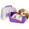Little Live Pets Moose Toys LLP My Really Real Puppy | Cane interattivo, 60+ suoni, letto 2 in 1, cucciolo realistico, giocattoli per cani per bambini dai 5 anni in su