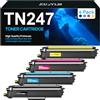 KUPYLM TN247 TN243CMYK Toner Compatibili per Brother TN247 TN-243 (4-Pack)