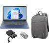 Lenovo IdeaPad Slim 3 15ABR8 R7 16G 512G 11H + B210 Backpack + Lenovo 600 Bluetooth Mouse + 65W Adapter USB-C Processore AMD Ryzen 7 5825U da 2 GHz fino a 4,5 GHz, Windows 11 Home 64, 512 GB SSD M.2 2242 PCIe QLC - IDEAPADIT3