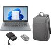 Lenovo IdeaPad Slim 3 14AMN8 R5 16G 512G NOS + B210 Backpack + Lenovo 600 Bluetooth Mouse + 65W Adapter USB-C AMD Ryzen 5 40 Processor 2,8 GHz - 4,3 GHz, Nessun sistema operativo, 512 GB SSD M.2 2242 PCIe QLC - IDEAPADIT4