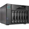 Asustor Lockerstor AS6706T 6 Gen 2 6 Gen 2 - Enclosure NAS di rete, Quad Core 2.0 GHz CPU, 4 M.2 PCIe 3.0 SSD Slot, 2 porte 2.5GbE, 8 GB RAM DDR4