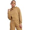 Urban Classics Felpa con Cappuccio da Donna Oversize Cropped Light Terry, Beige, M