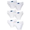Ellepi Mutande Slip Bambino Ragazzo Anni Cotone (Bianco, 7-8 Anni)