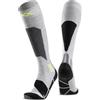 X-Socks Ski Discover OTC Junior - Calze da sci per bambini ad alte prestazioni per un maggiore comfort, prestazioni ottimali e durata sulle piste per i giovani sciatori - Grigio/Canarino, 31-34