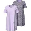 Ulla Popken Donna Camicia da Notte
