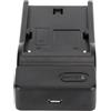 BONKZEBU Caricabatteria Digitale per Fotocamera USB Caricabatterie Portatile Ultra Sottile per Batteria F970 F960 F770 F750 F550 F570 Ideale per Fotocamere, Luci di Riempimento USB 5 V ABS 1 Set