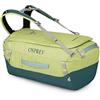 Osprey Transporter - Borsone da viaggio leggero da 40 l, impermeabile, per uomini e donne, Glow Dew-torrent Blu, Taglia unica, 40 litri