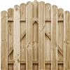 vidaXL Cancello da Giardino in Legno di Pino Impregnato 100x100 cm