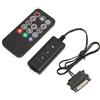 BONKZEBU Kit Controller ARGB con Alimentatore 3PIN, Effetti di Luce Autoregolanti per PC Fai da Te, Ventole RGB Telecomandate, 1 Ricevitore + 1 Telecomando