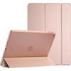 ProCase Custodia per iPad 9.7 2018 6a Generazione/2017 iPad 5a Generazione - Smart Cover Stand Ultral Leggero Slim,con Cover Posteriore Traslucida Smerigliata per iPad 9,7 pollici -Oro Rosa