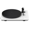 Pro-Ject Giradischi Pro-Ject E1 AT3600L - Braccio tonale in alluminio leggero di alta qualità, di livello europeo - Bianco