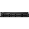 Synology Synology RackStation RS1221+ NAS Armadio [2U] Ryzen Embedded V1500B 4 GB DDR4 96 TB HDD DiskStation Manager Nero (Synology RS1221+/96TB HAT5300 8 Bay Rack) RS1221+/96TB-HAT5300