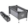 Bayer CHIC 2000 652 76 Lettino da Viaggio per Bambolina, 54 x 31 x 32 cm, Jeans Grigio