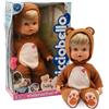 Cicciobello Teddy Bear - Bambola Alta 42 Cm Interattiva,Indossa Tutina Da Orsetto E Piange Davvero, Include Ciuccio, Per Bambini A Partire Dai 2 Anni