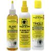 Generico Jamacian Mango & Lime Island Oil8oz con No Itch Grow Spray e Shampoo Tingle8oz