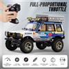 JXC Auto RC 4x4 1:18 Rock Crawler Telecomando 2.4GHz Luci LED 4 Colori