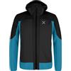Montura Giacca Dolomiti Wind Hooded Uomo Black/Steel Blue