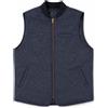 Bl'Ker Gilet Donegal Reversible Uomo Navy