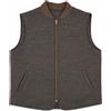 Bl'Ker Gilet Donegal Reversible Uomo Brown