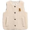 Barbour Gilet Bowes Fleece Donna Ecru