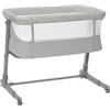 Giordani G-Dream Together Culla Fianco Letto Neonato 0-6 Mesi (Max 9kg) | Altezza Regolabile in 7 Posizioni, Piedini Retrattili, Funzione Antireflusso, 4 Ruote con Freno e Borsa Trasporto Inclusa