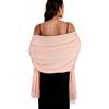 SWAT PANY Scialle Donna Invernale Stola Rosso Elegant Cerimonia Sciarpa Sciarpe Caldo Pashmina Foulard Invernali