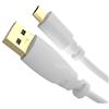 KabelDirekt - 0,5 m Cavo Micro-USB (USB 2.0, connettore USB-A a connettore Micro-B, per la Carica, la Sincronizzazione, bianco)