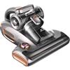 JIGOO T600 Aspiratore per Materassi con luce UV e Vibrazione, 700W 15kpa Battimaterasso Antiacaro, Rimuove il 99,9%, Indicatore LED, 60 ℃ 5s, Riscaldamento Rapido, 72 dB Design Silenzioso