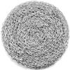 VEVOR Catena a maglie in acciaio al carbonio zincato, 5,1 mm x 76,2 m, Capacità di carico 498kg, Due connettori rapidi, Catena per traino, Sospensione, Campeggio, Catena per Traino Movimentazione