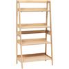 5 five simply smart Scaffale Abana 4 Ripiani colore Naturale cm.76x43 h.146