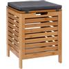 5 five simply smart SGABELLO CONTENITORE BAMBÙ CM.35X49H