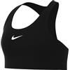 Nike G Nk DF Swoosh Bra, Nero/Bianco, 10-11 Jahre Bambine e Ragazze