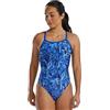 TYR Costume da Bagno Durafast Elite Diamondfit, Blu cristallizzato, 30