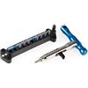 Park Tool, Taglia unica QTH-1 - Set di punte a cambio rapido, blu/argento