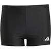 adidas garçon Colorblock 3-Stripes Swim Boxers, Black, 5-6 Years