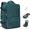 BJLFS Zaino da Viaggio Ryanair 40x30x20 Sottovuoto Bagaglio a mano 40x30x20 Wizzair,Borsa da viaggio Donna impermeabile Borsa da Cabina per Easyjet 45x36x20 Zaino Airbag Sottovuoto con pompa
