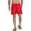 Urban Classics Costume da Bagno Uomo Board Shorts, Leaf/firered/Navy, S