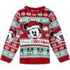 CERDÁ LIFE'S LITTLE MOMENTS | Maglione Lavorato a Maglia di Natale di Topolino Maglione di Natale Disney - Maglione di Natale Disney Design Festivo di Topolino