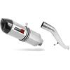 DOMINATOR Terminale di Scarico Marmitta Silenziatore HP1 compatibile con GTR 1400 2007-2009