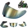 Generico Visiera per Casco per EXO 520 1400 R1 Visiera Colorata per Scorpion EXO 391 520 1400 R1,Protezione UV per Moto Accessori di Ricambio per Visiera Protettiva (E)